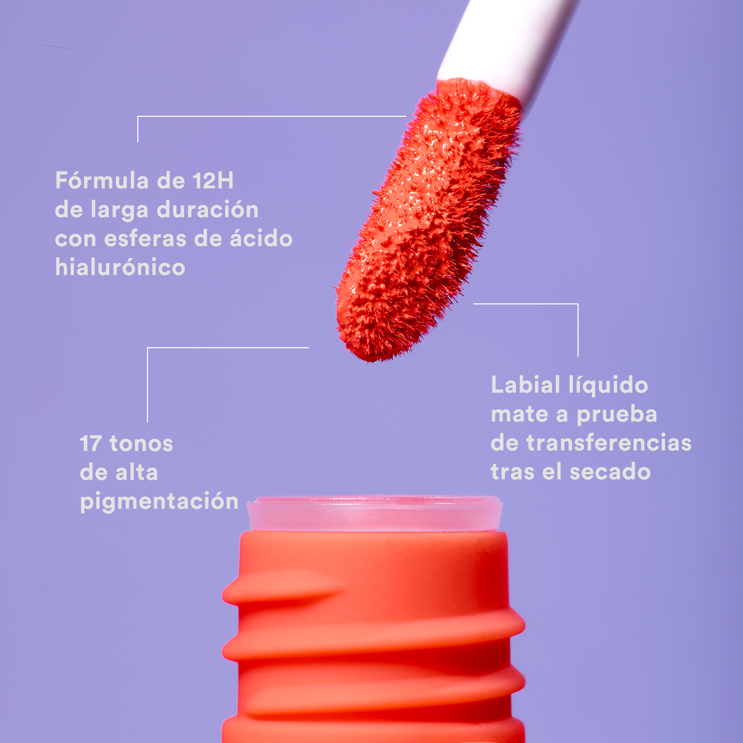 THE LONGWEAR LIPSTICK (LABIAL LÍQUIDO)